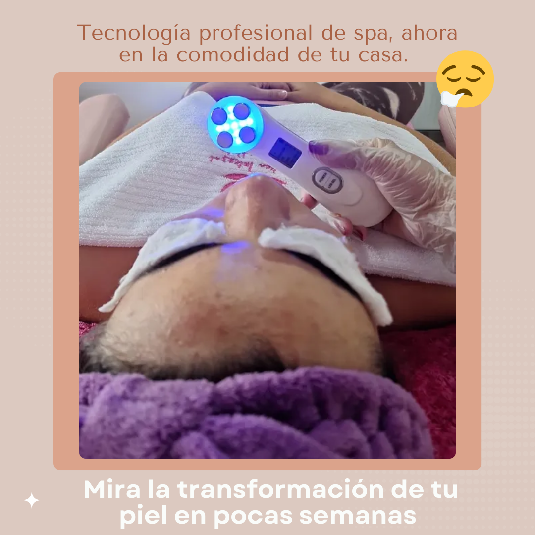 Electroporación Facial + Gel conductor GRATIS